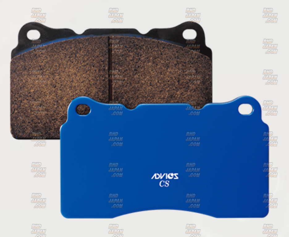 ADVICS High Performance Brake Kit Circuit Spec Pads Red Caliper